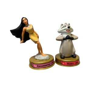 Vintage McDonalds Pocahontas & Meeko Figures 2002 Collectible Toys